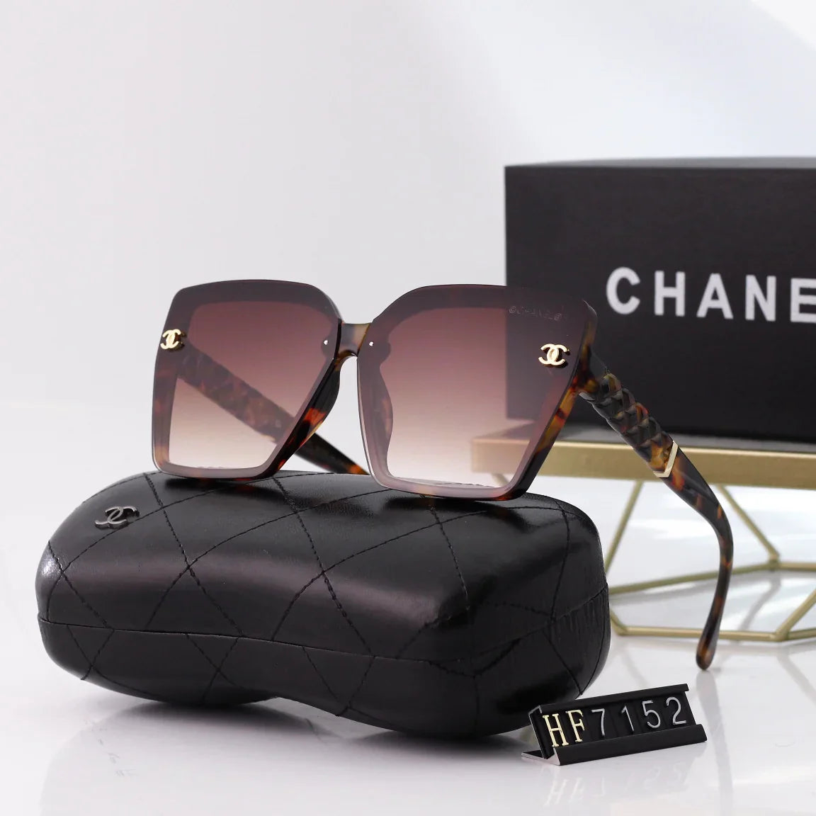5-color nylon lens ultra-light frame sunglasses 7152