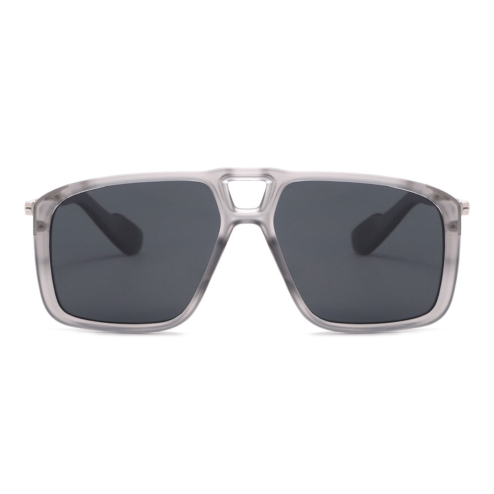 Dollger Vintage Bridge Square Tinted Sunglasses