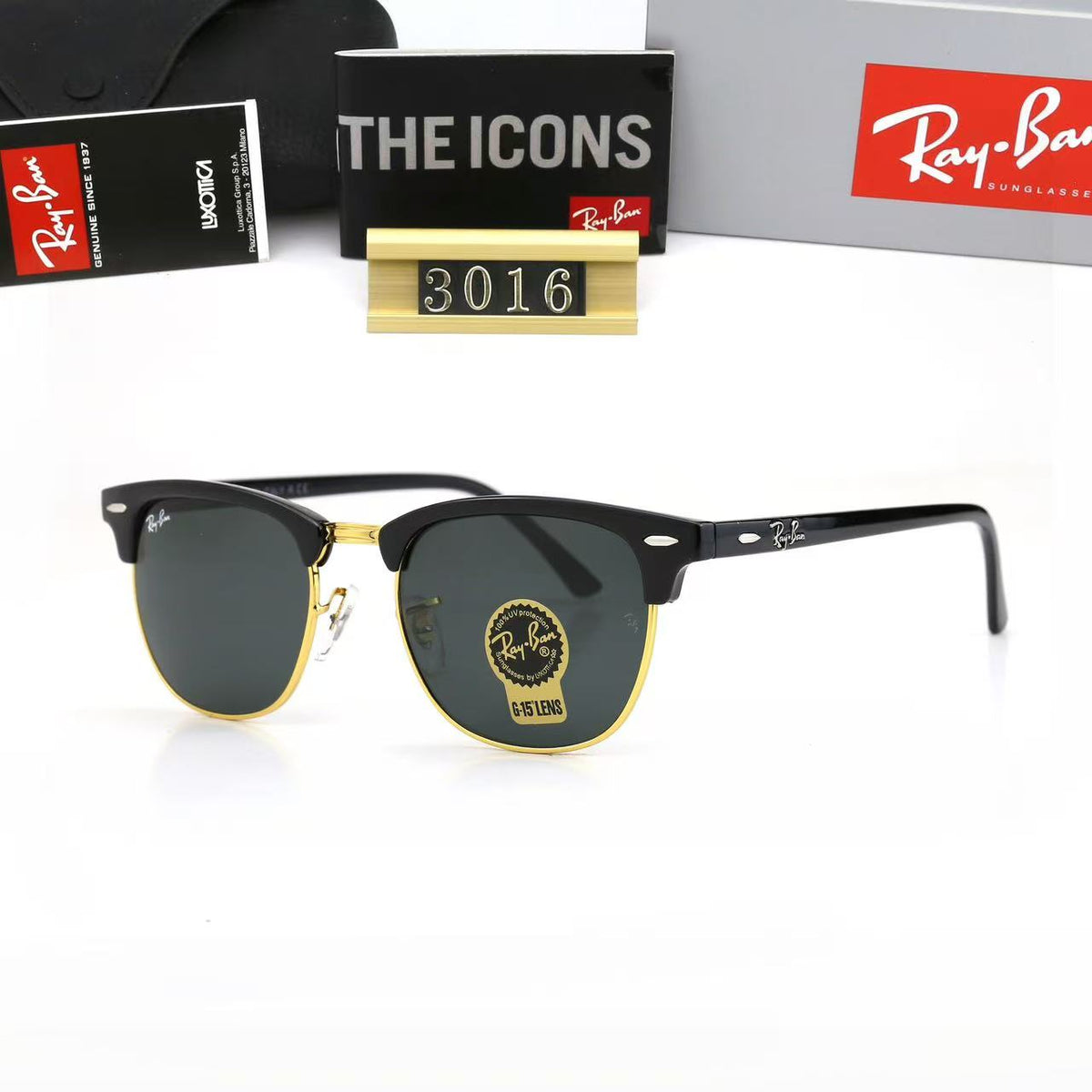 Tortoise Gold Frame Shades, Classic Vintage Vibe