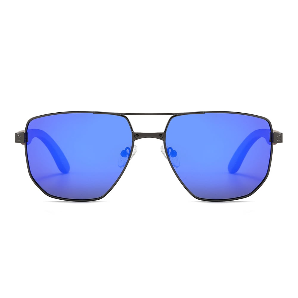 Dollger Wood Vintage Aviator Sunglasses