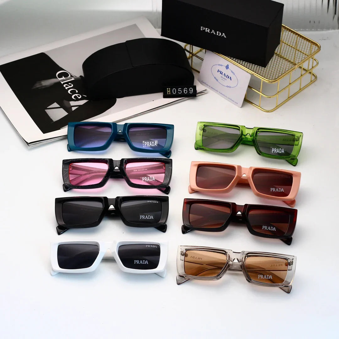 7 Colors Fashionable Plain Sunglasses 68016