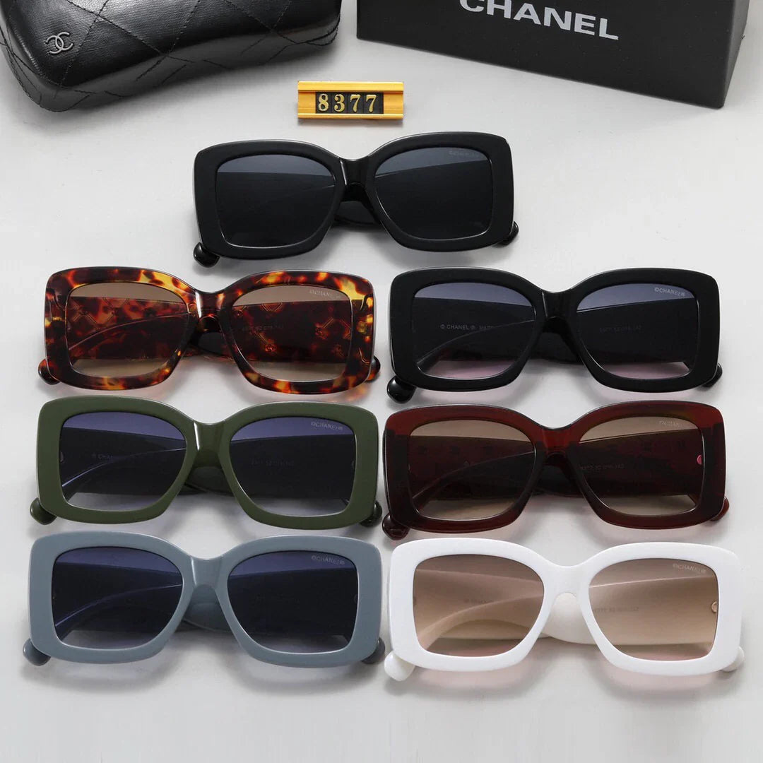 7 colors high-end UV protection sunglasses 8377