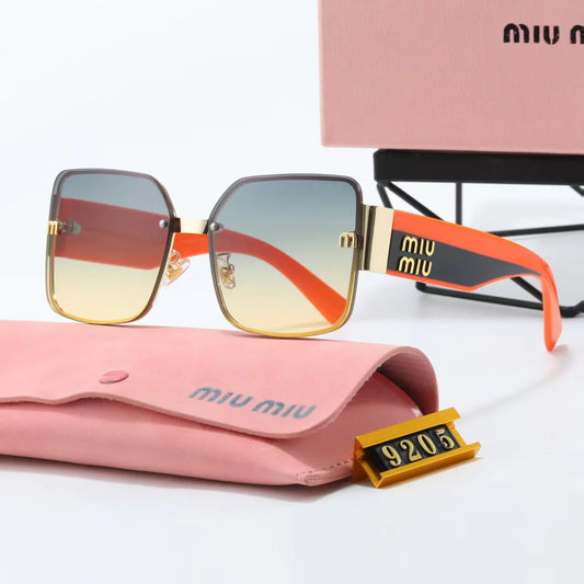 6 Color Square Frame Women's Sunglasses 9205