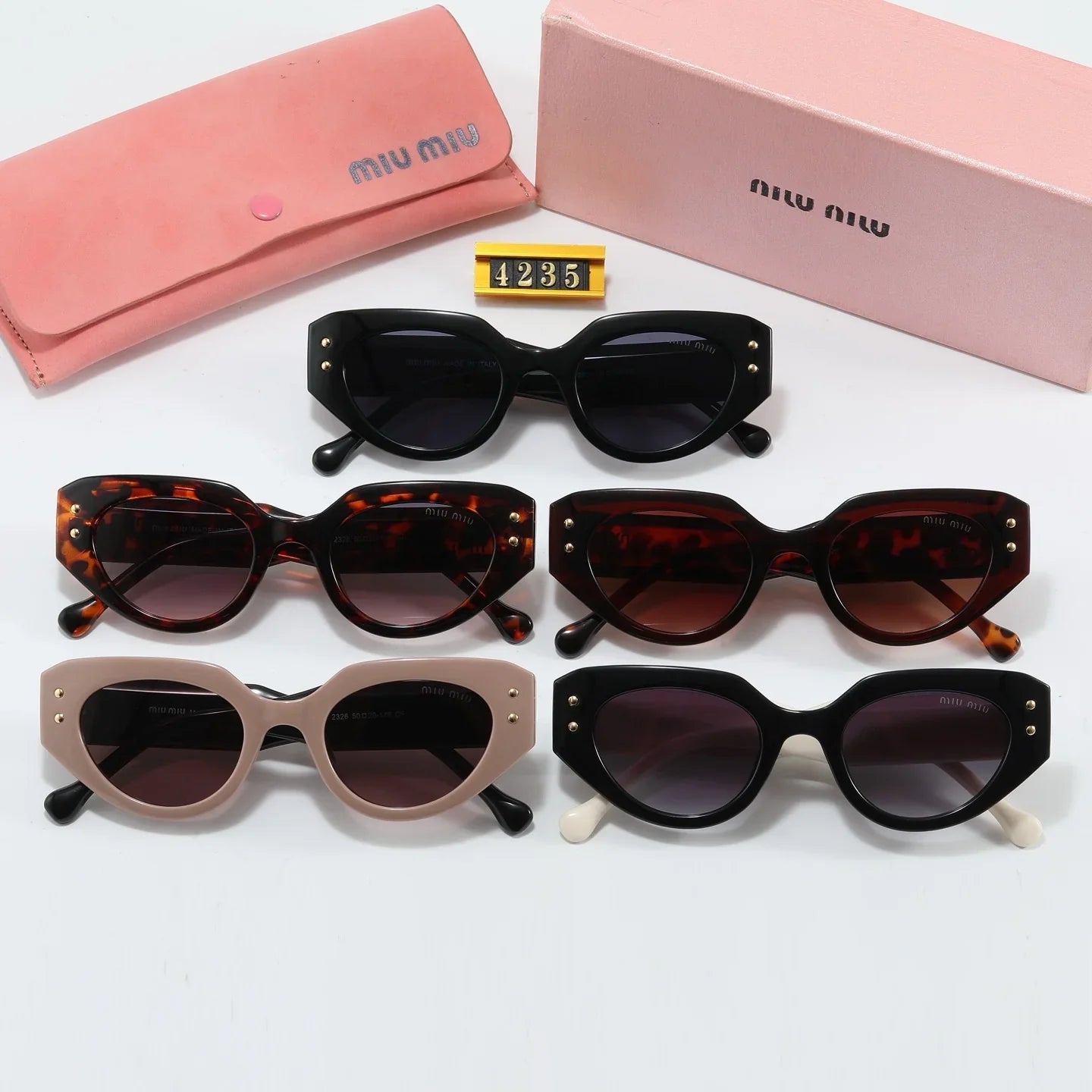5 colors fashion sunglasses 4235