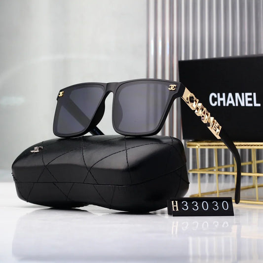 6-color Polaroid nylon HD lenses frameless design sunglasses 33030