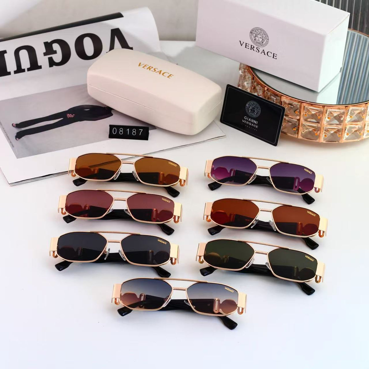 The new sunglasses for 2026 feature scratch-resistant sapphire crystal lenses.