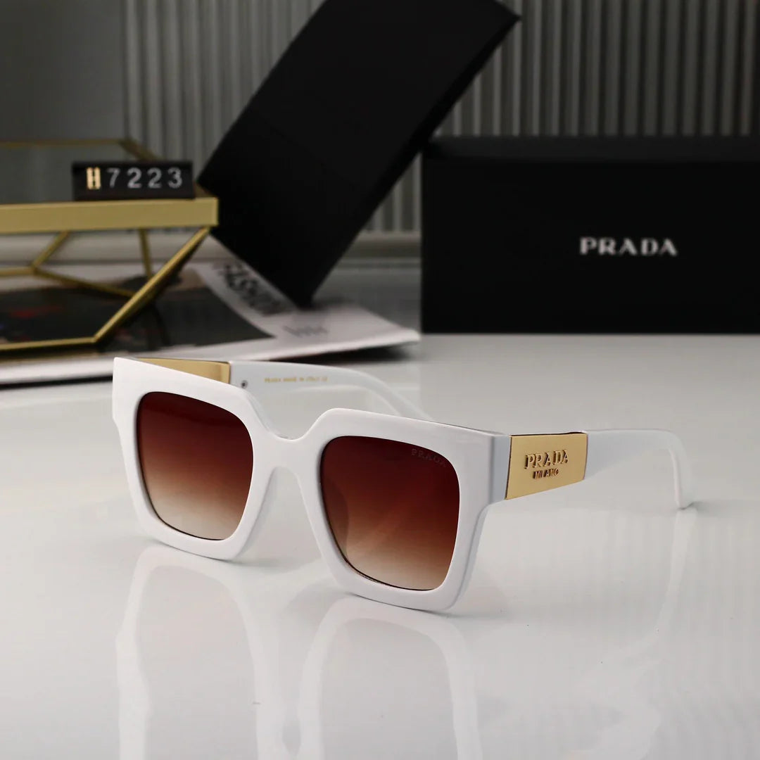 5-color Polaroid nylon HD lenses Full frame sunglasses  7223