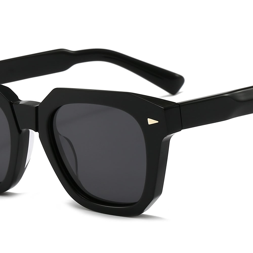 Dollger Thick Chic Square Tinted Sunglasses