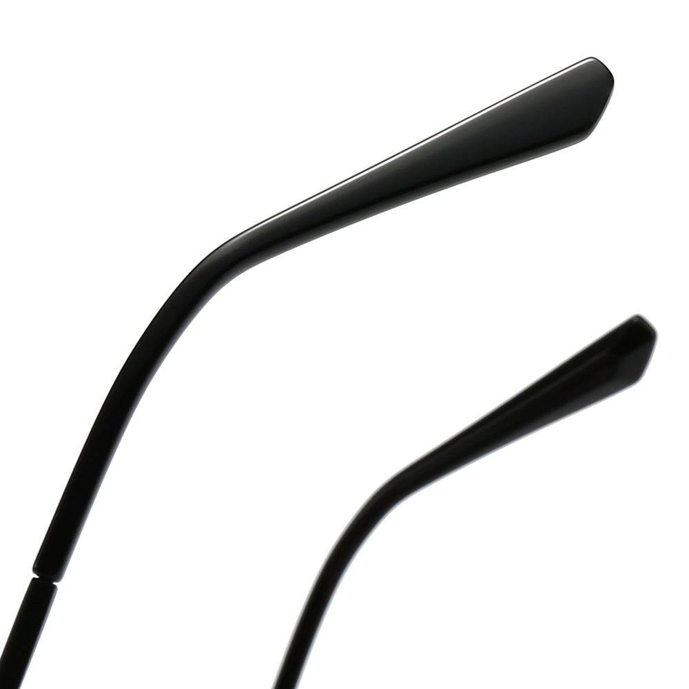 Dollger Rectangular Metal Tinted Sunglasses