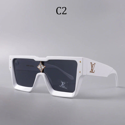 Square frame unisex sunglasses 1486