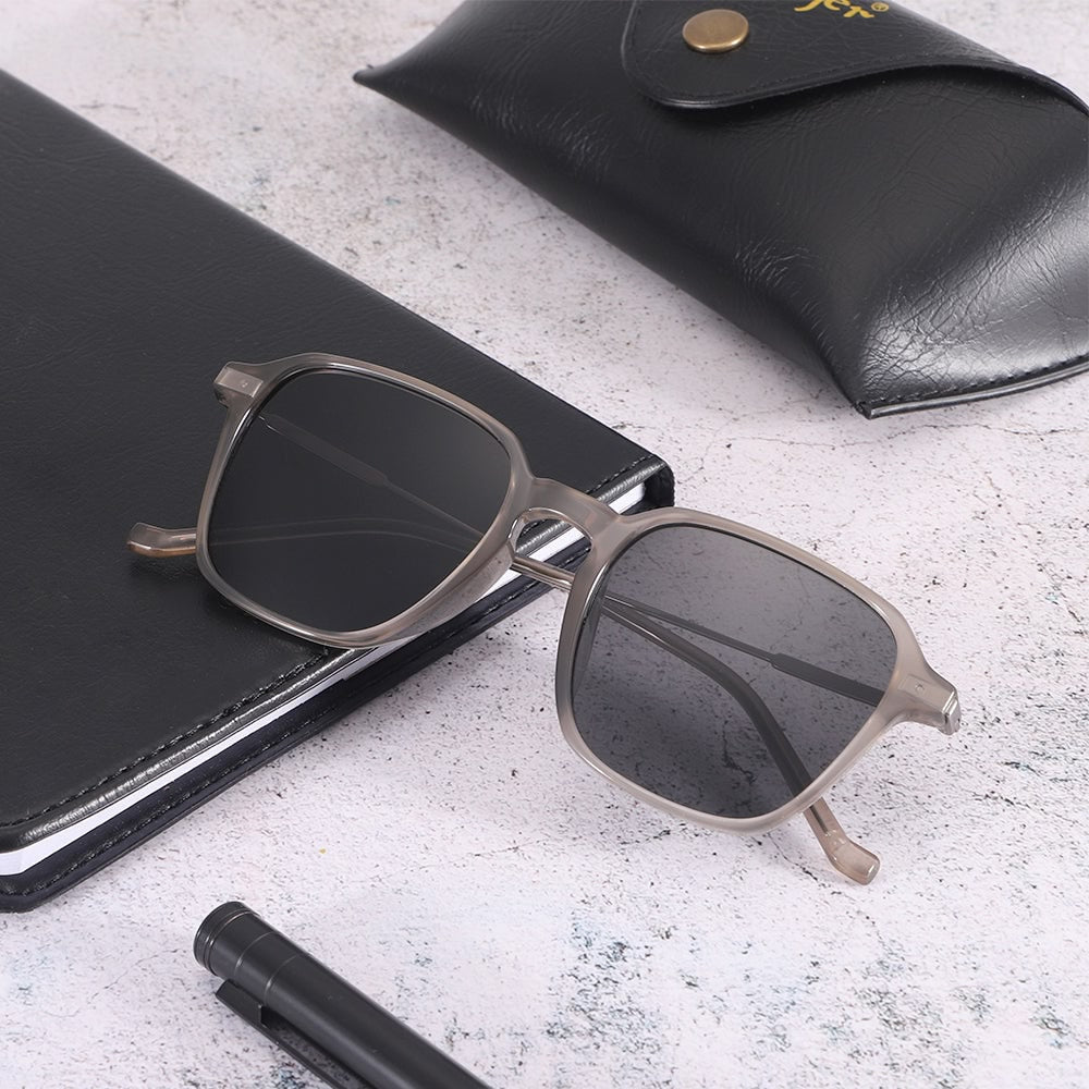Dollger Amber Square Polarized Sunglasses