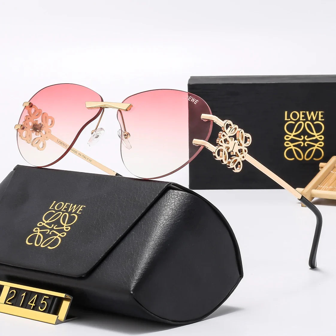 Multicolor trendy plain sunglasses  2145