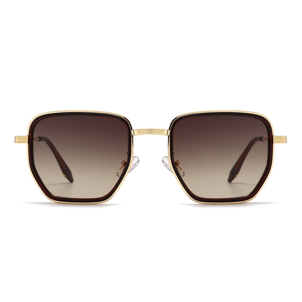 Dollger Oversized Square Tinted Sunglasses