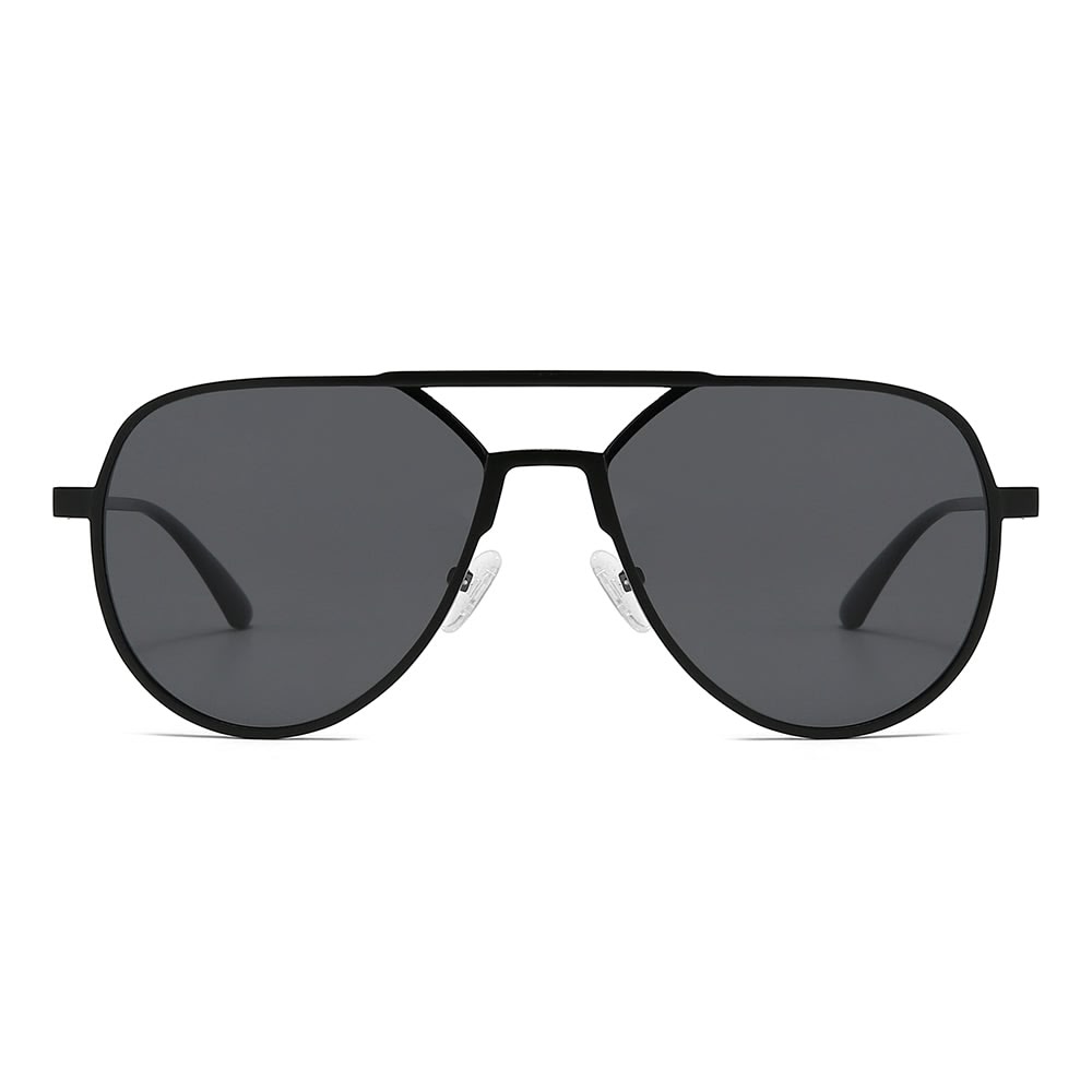 Oversized Aviator Tinted Sunglasses