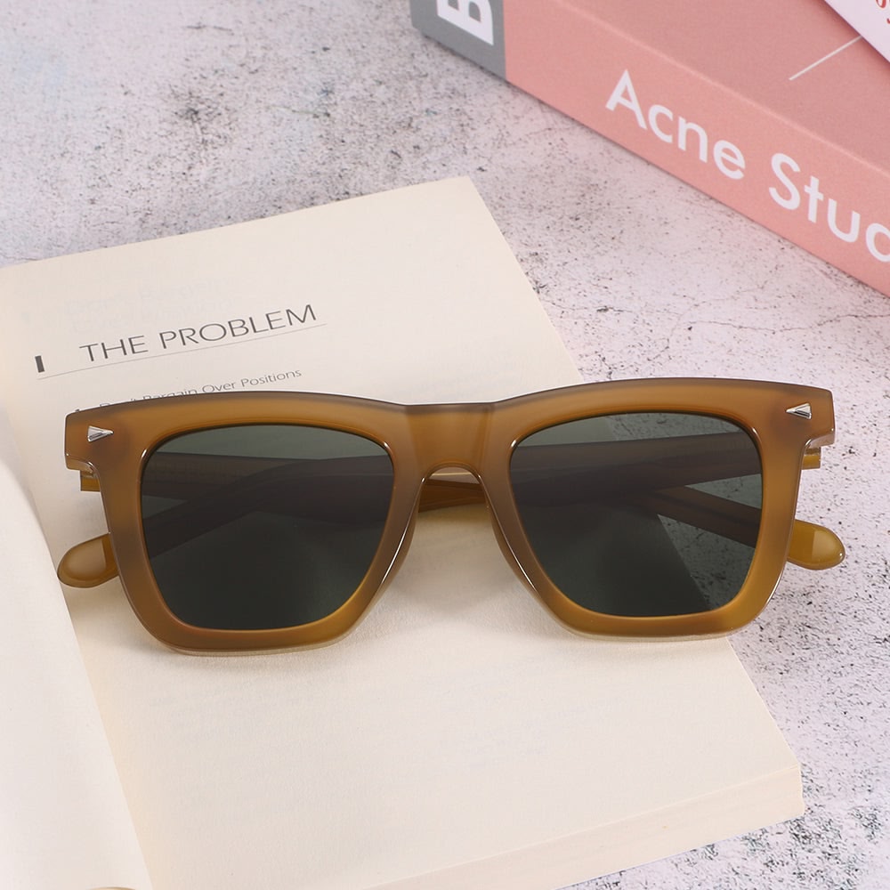 Dollger Classic Square Mirror Sunglasses