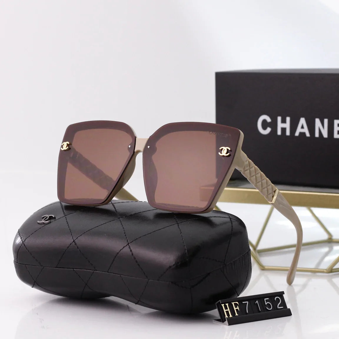 5-color nylon lens ultra-light frame sunglasses 7152