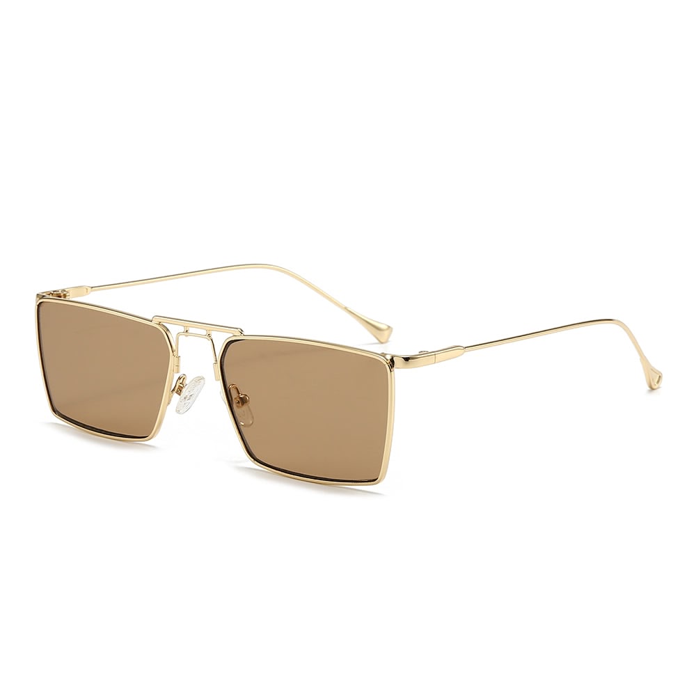 Dollger Square Retro Sunglasses For Small Faces