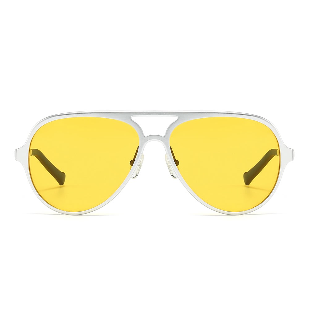 Alloy Night Driving Aviator Sunglasses
