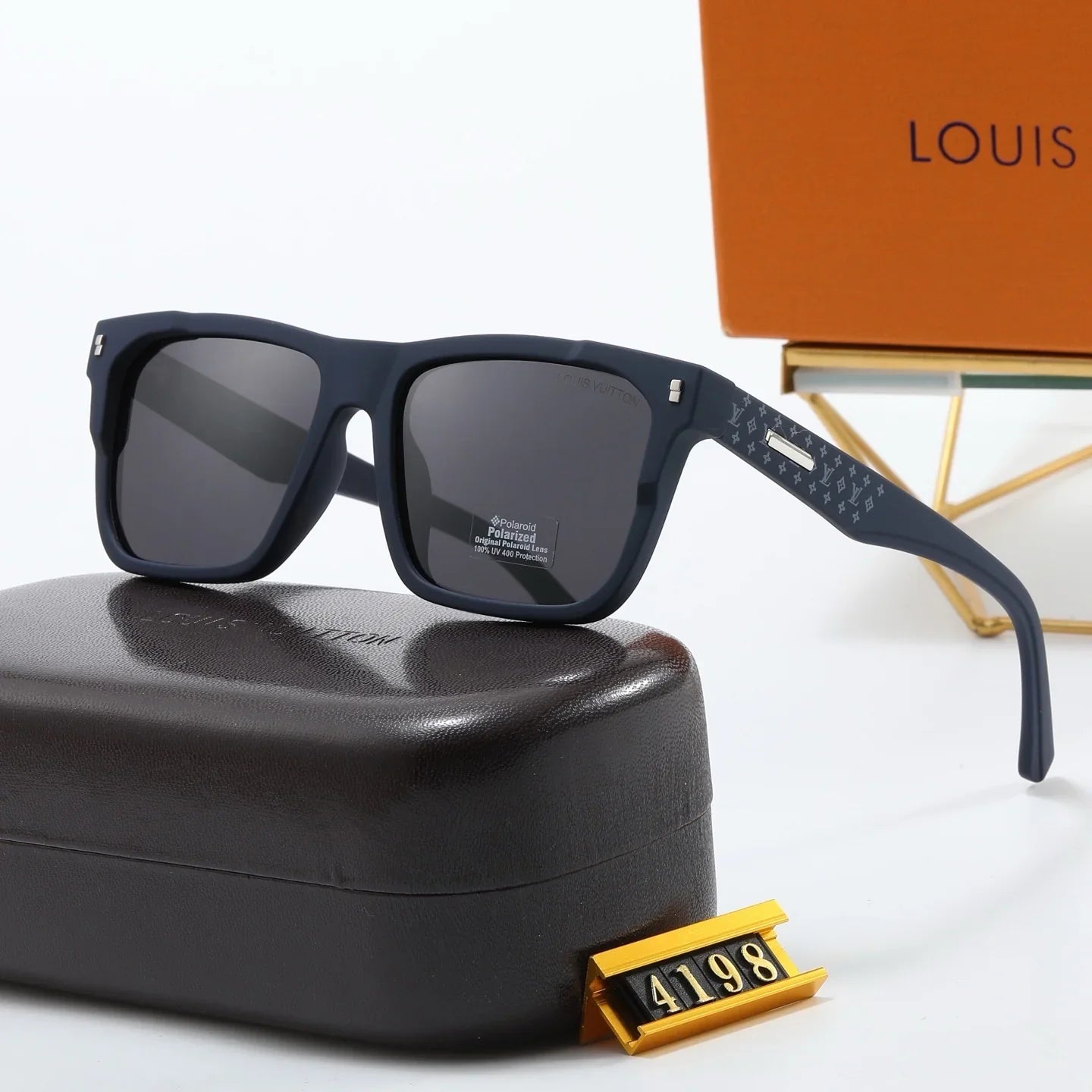 5 colors full thick frame sunglasses 4198