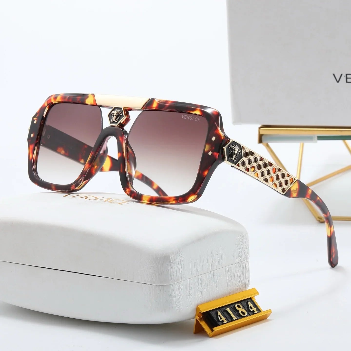 4 Colors High-End Fashion Sunglasses 4184