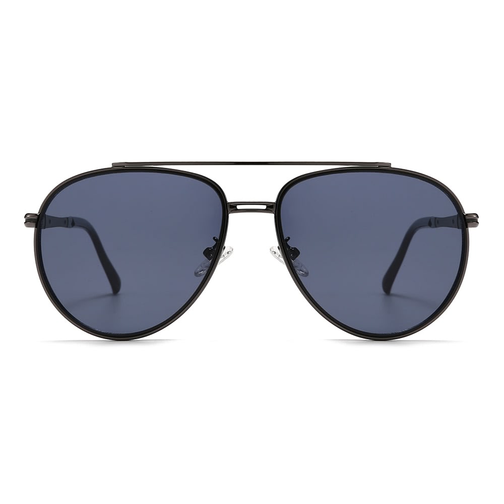 Dollger Thin aviator tinted sunglasses