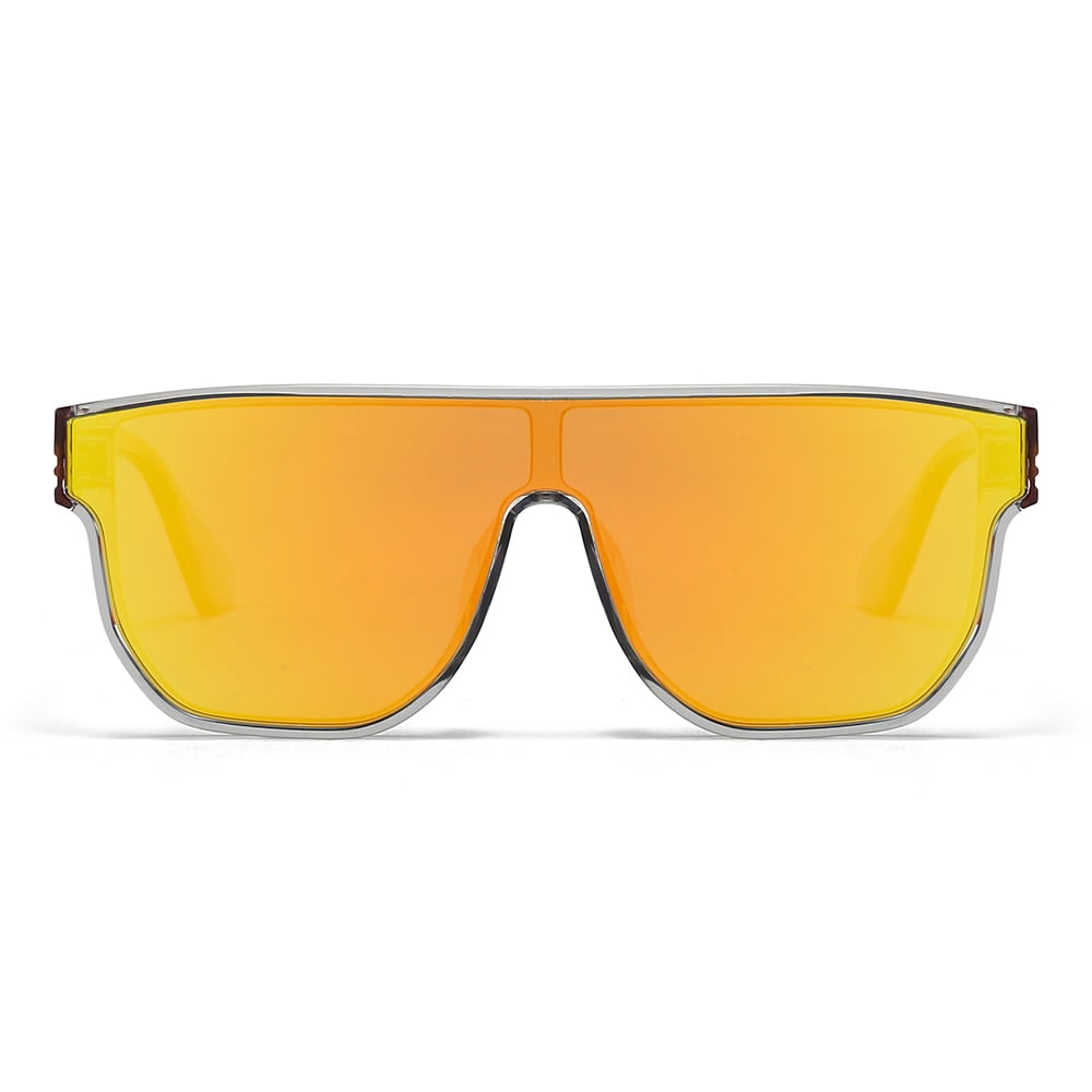 Dollger aviator sunglasses with glossy lenses