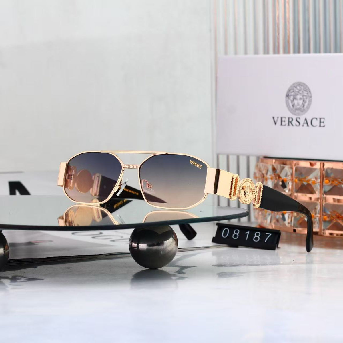 The new sunglasses for 2026 feature scratch-resistant sapphire crystal lenses.