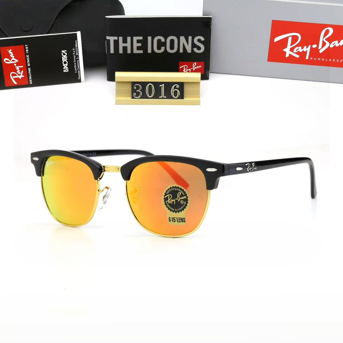 Tortoise Gold Frame Shades, Classic Vintage Vibe