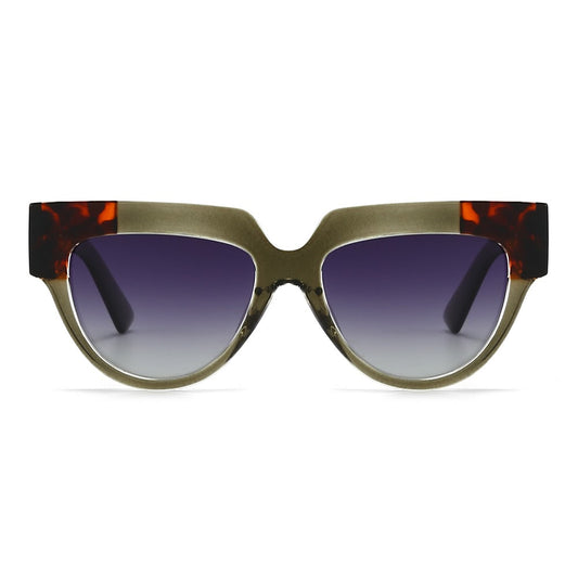 Dollger Low Bridge Fit Geometric Tinted Sunglasses