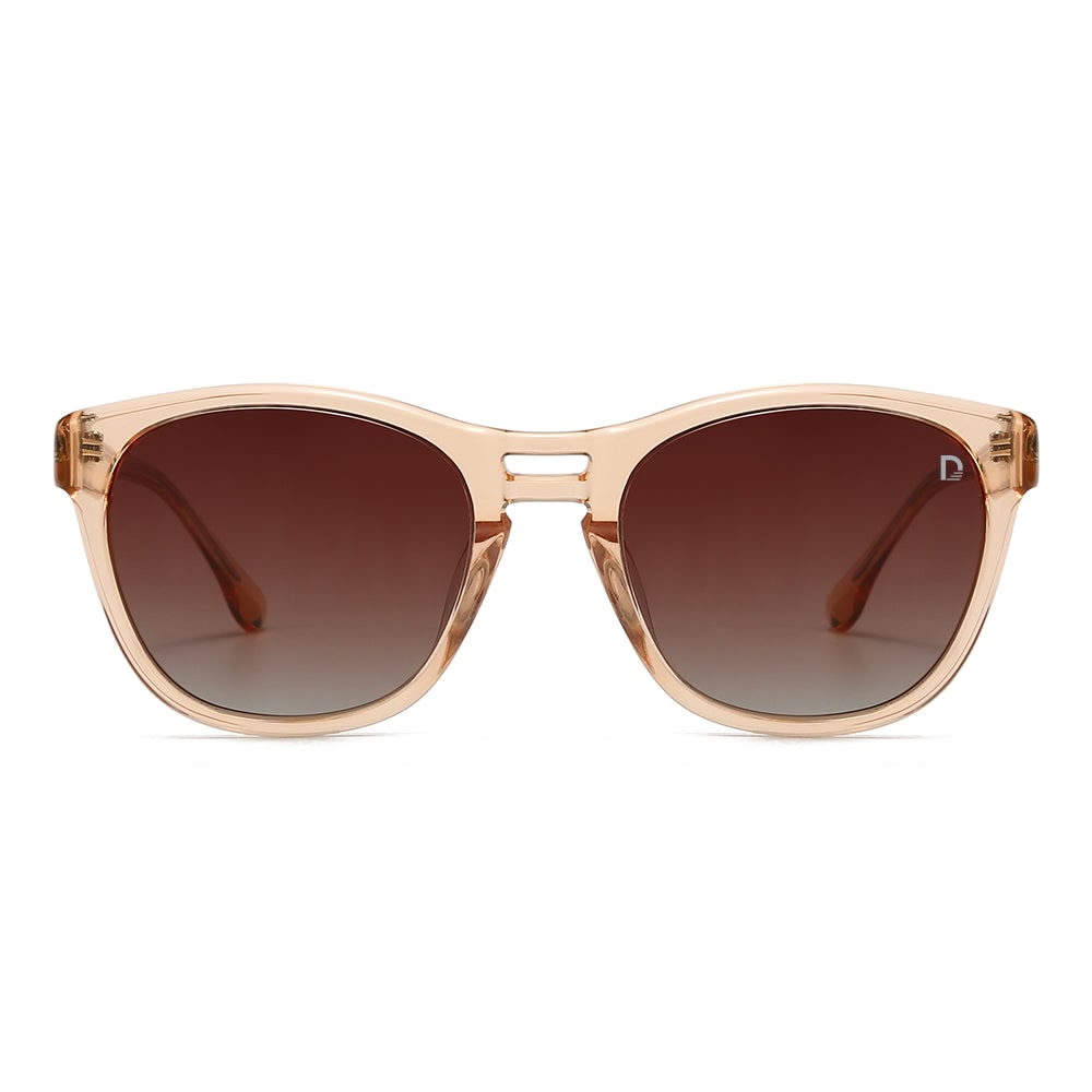Dollger New Double Brow Bar Design Round Sunglasses