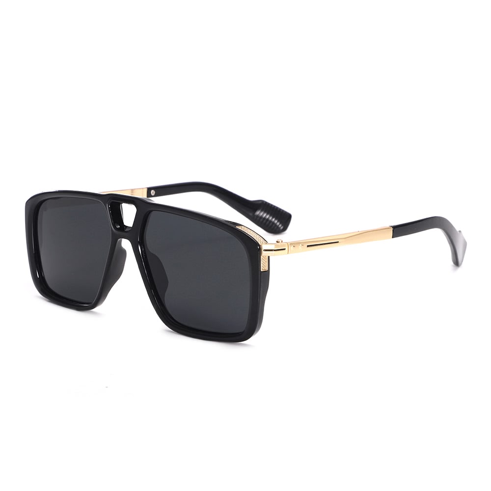 Dollger Vintage Bridge Square Tinted Sunglasses