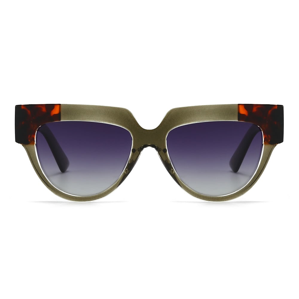 Dollger Low Bridge Fit Geometric Tinted Sunglasses
