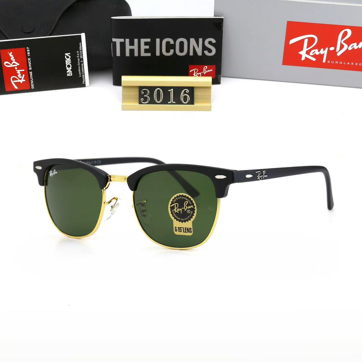Tortoise Gold Frame Shades, Classic Vintage Vibe