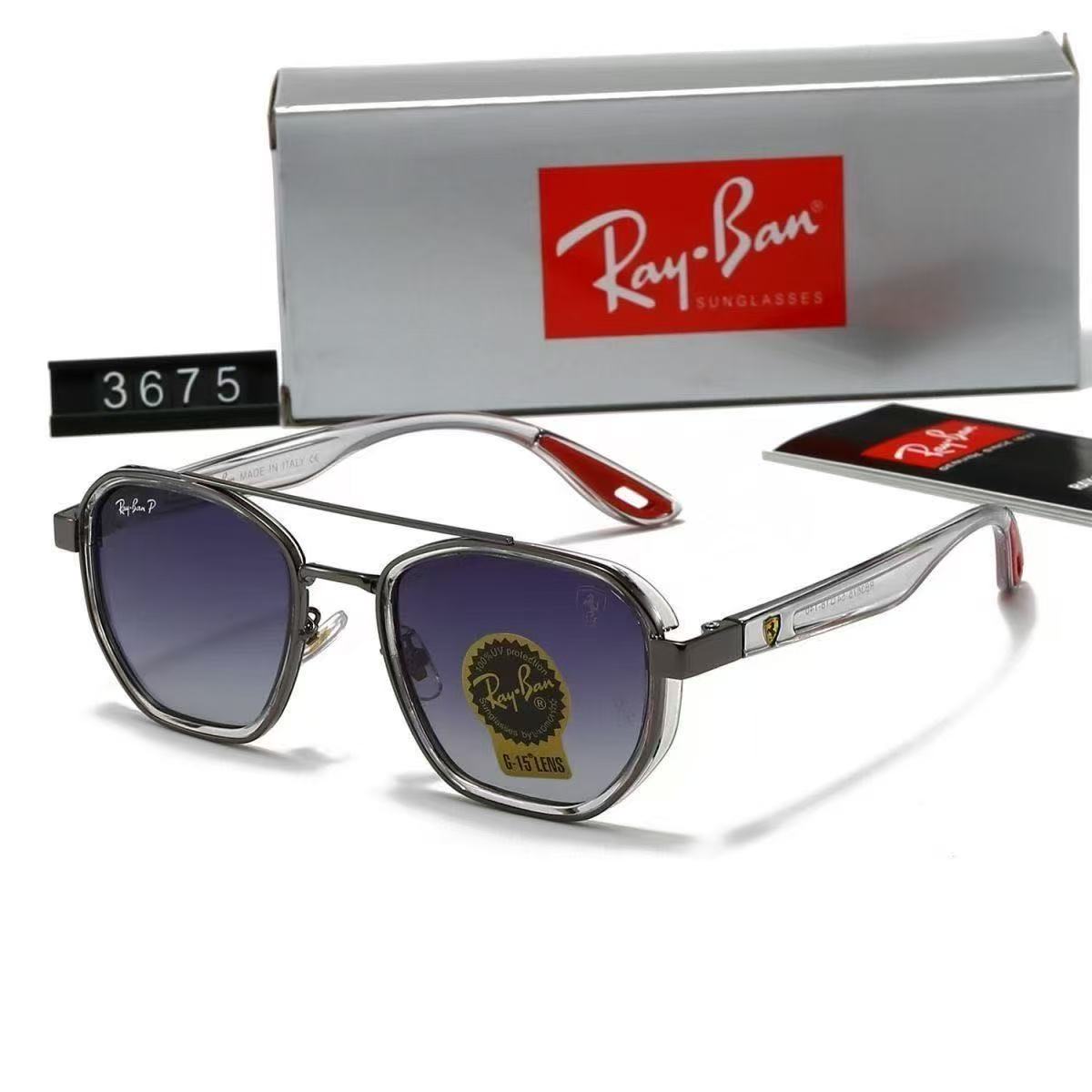 6-Color Retro Sunglasses