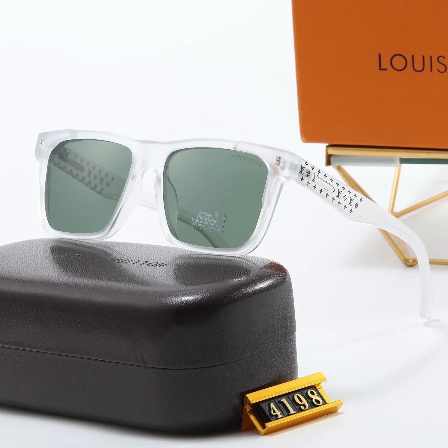 5 colors full thick frame sunglasses 4198