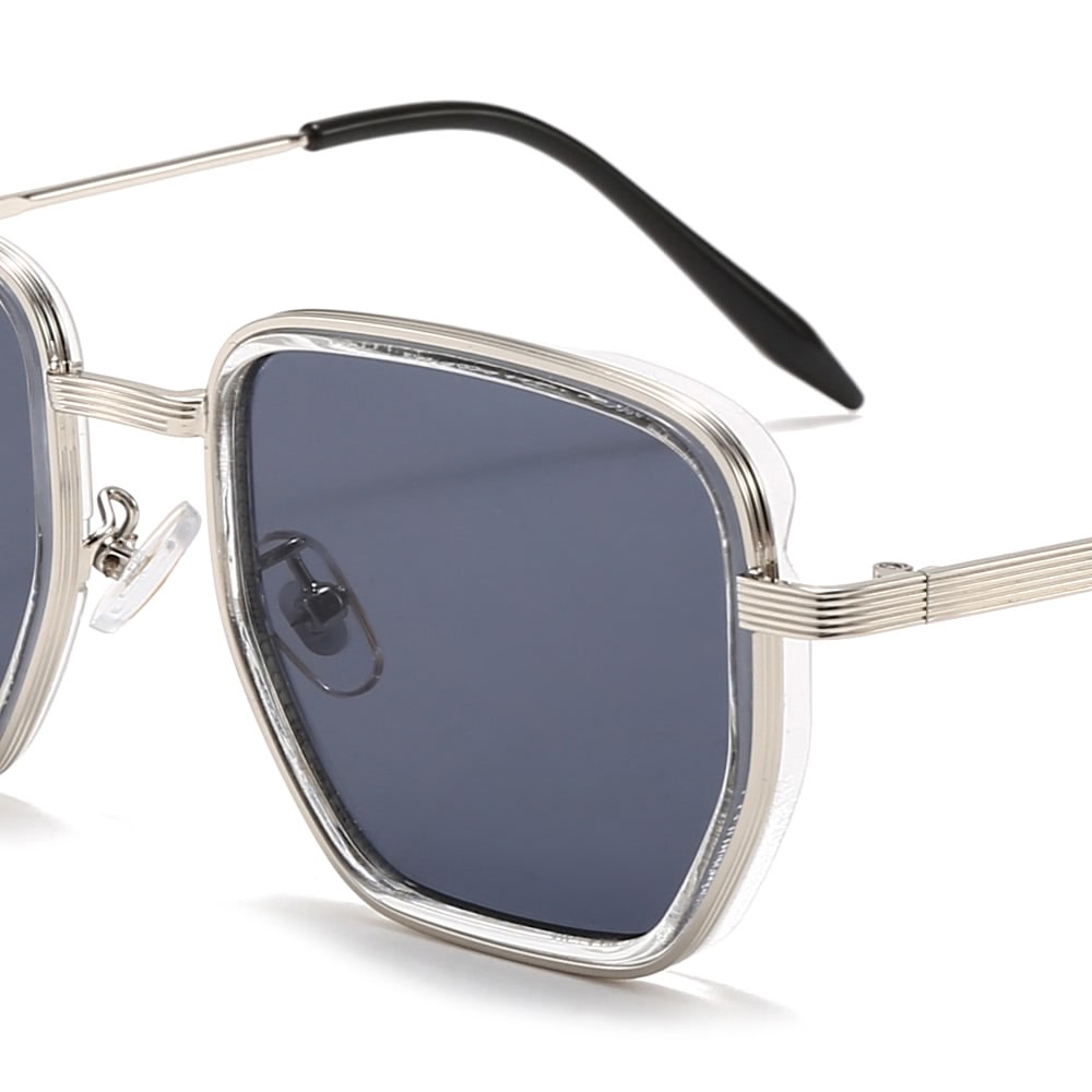 Dollger Oversized Square Tinted Sunglasses