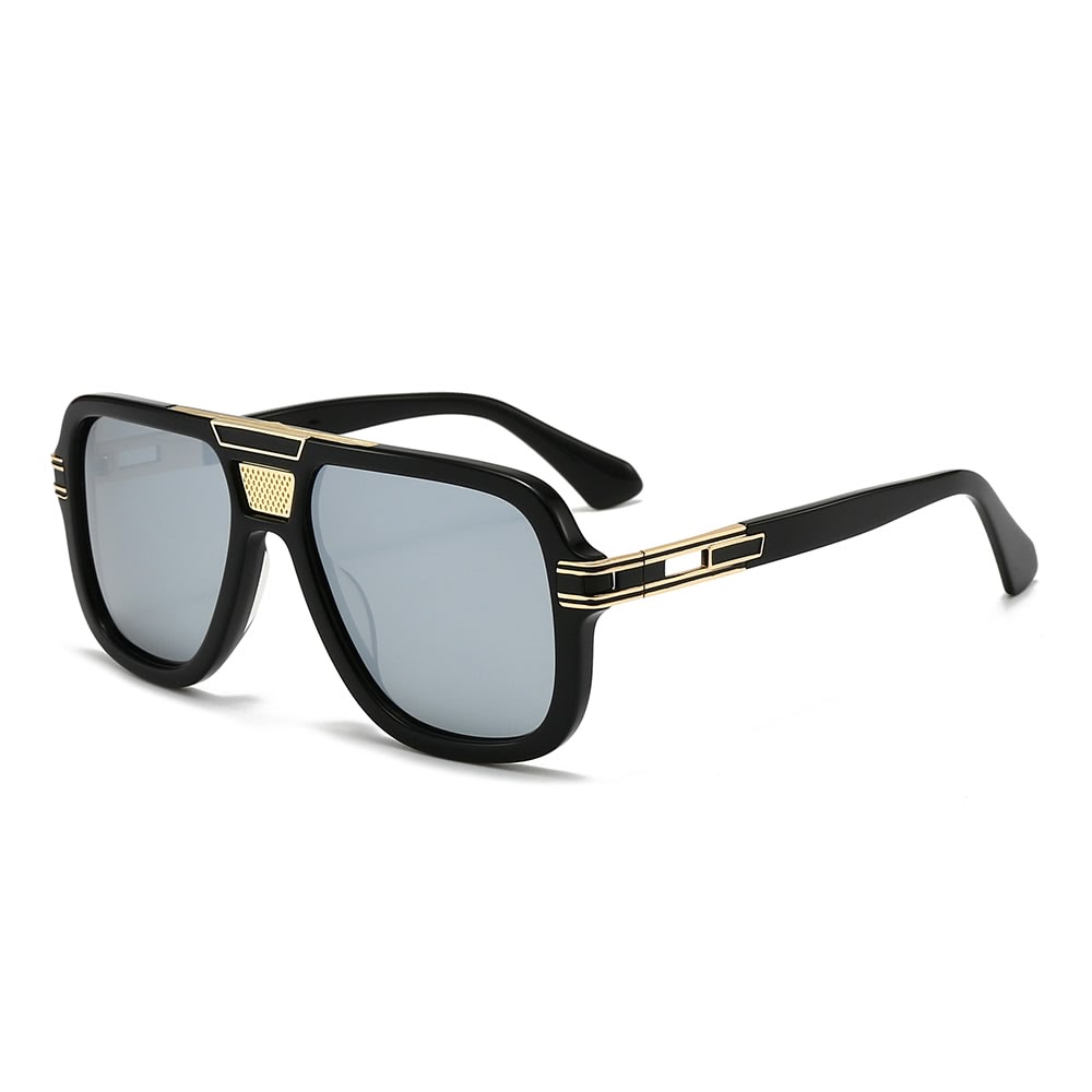Dollger Stylish Aviator Acetate Sunglasses