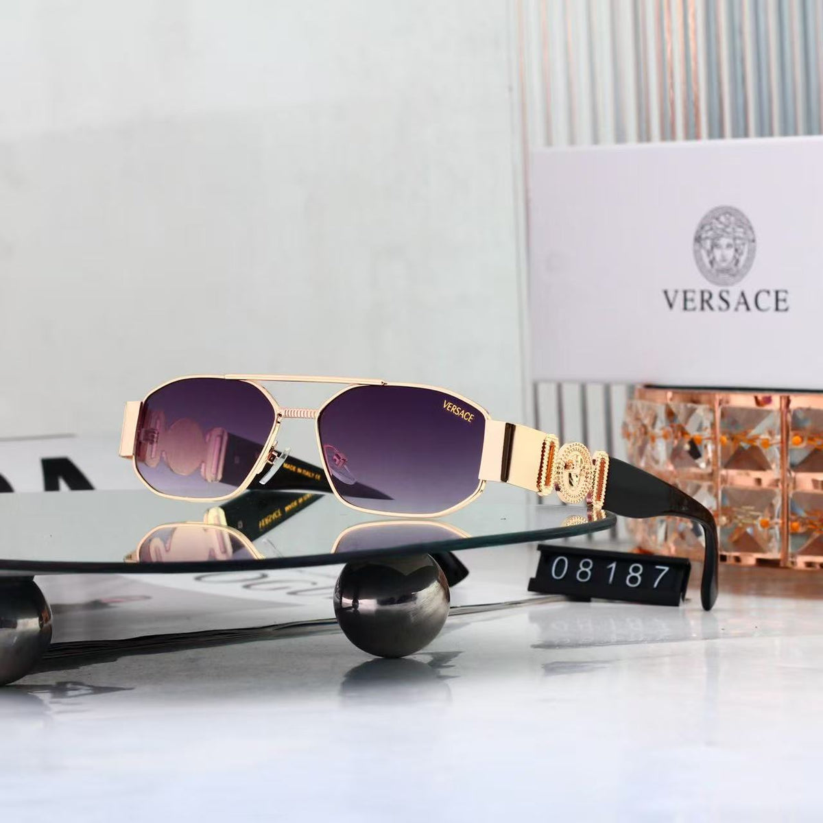 The new sunglasses for 2026 feature scratch-resistant sapphire crystal lenses.