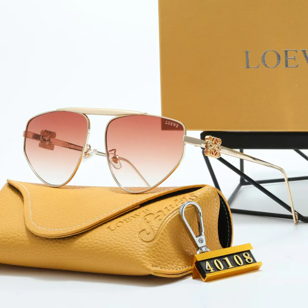 5 colors of  fashionable and popular women's sunglasses 40108