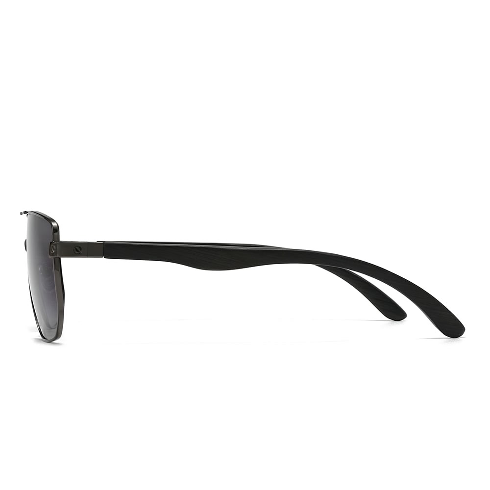 Dollger Wood Vintage Aviator Sunglasses