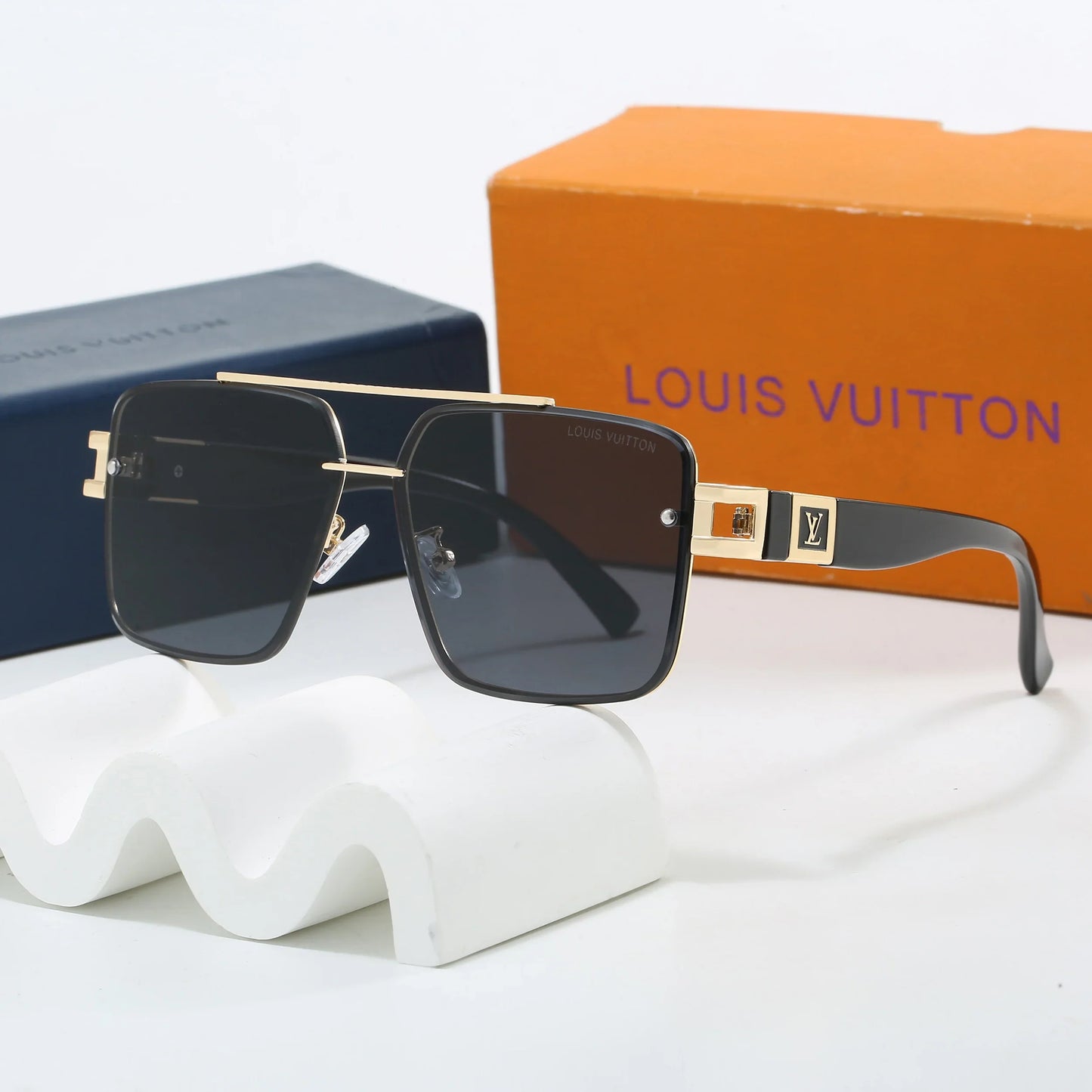 7 colors new metal frame sunglasses