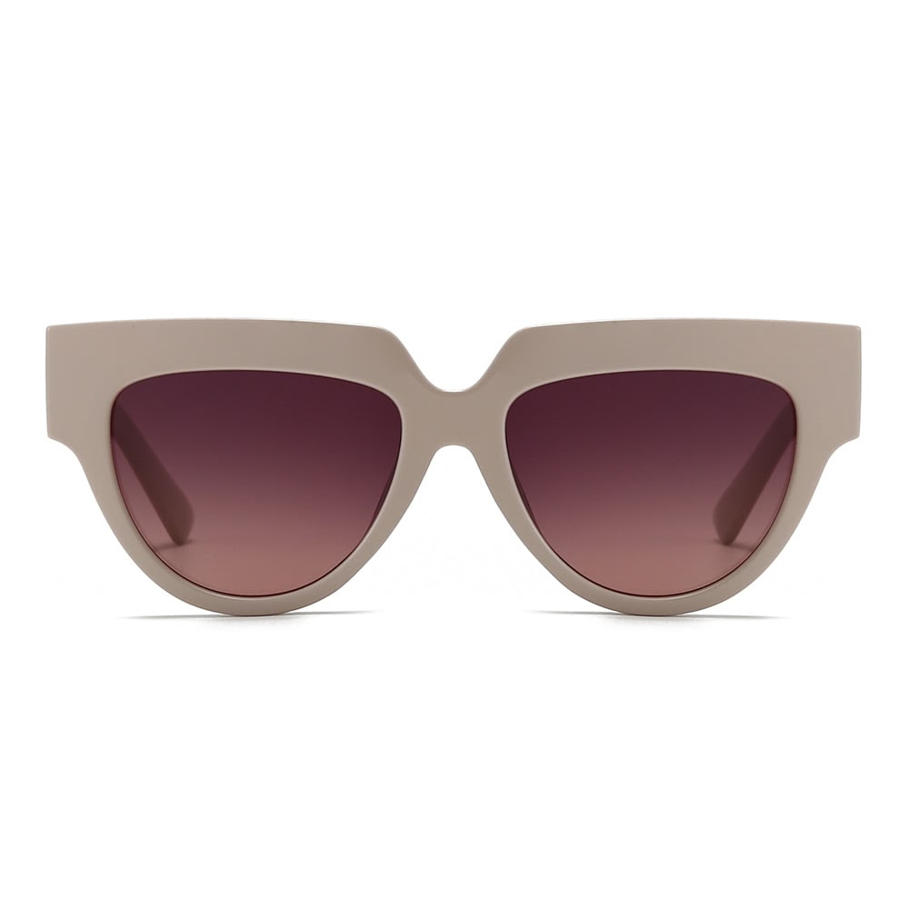 Dollger Low Bridge Fit Geometric Tinted Sunglasses