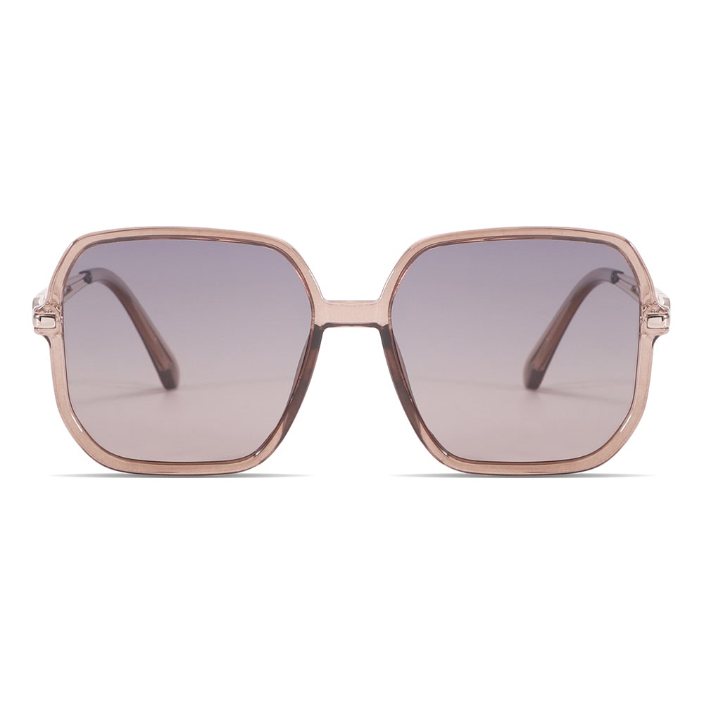 Dollger Oversized Lightweight Square Tinted Sunglasses