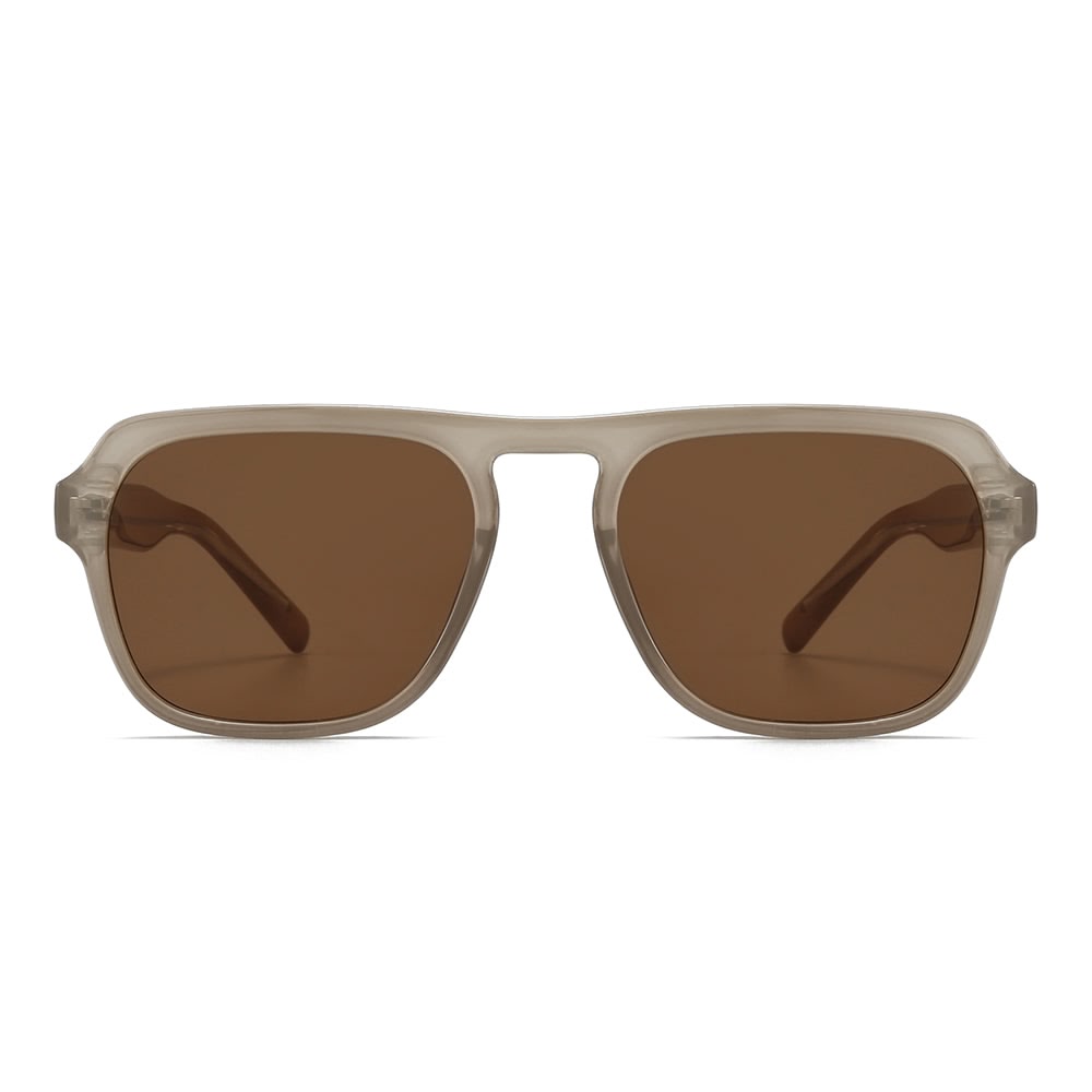 Dollger Acetate Aviator Tinted Sunglasses