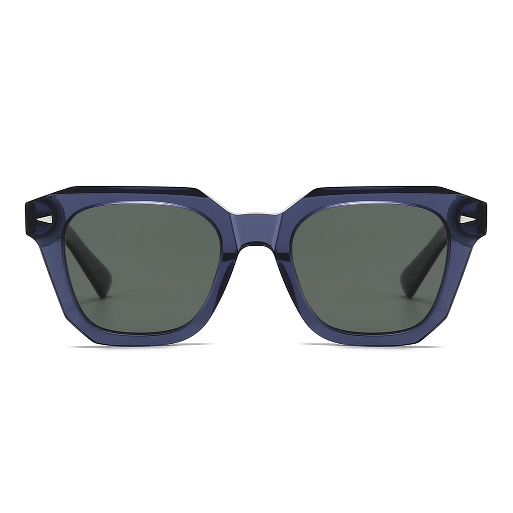 Dollger Thick Chic Square Tinted Sunglasses
