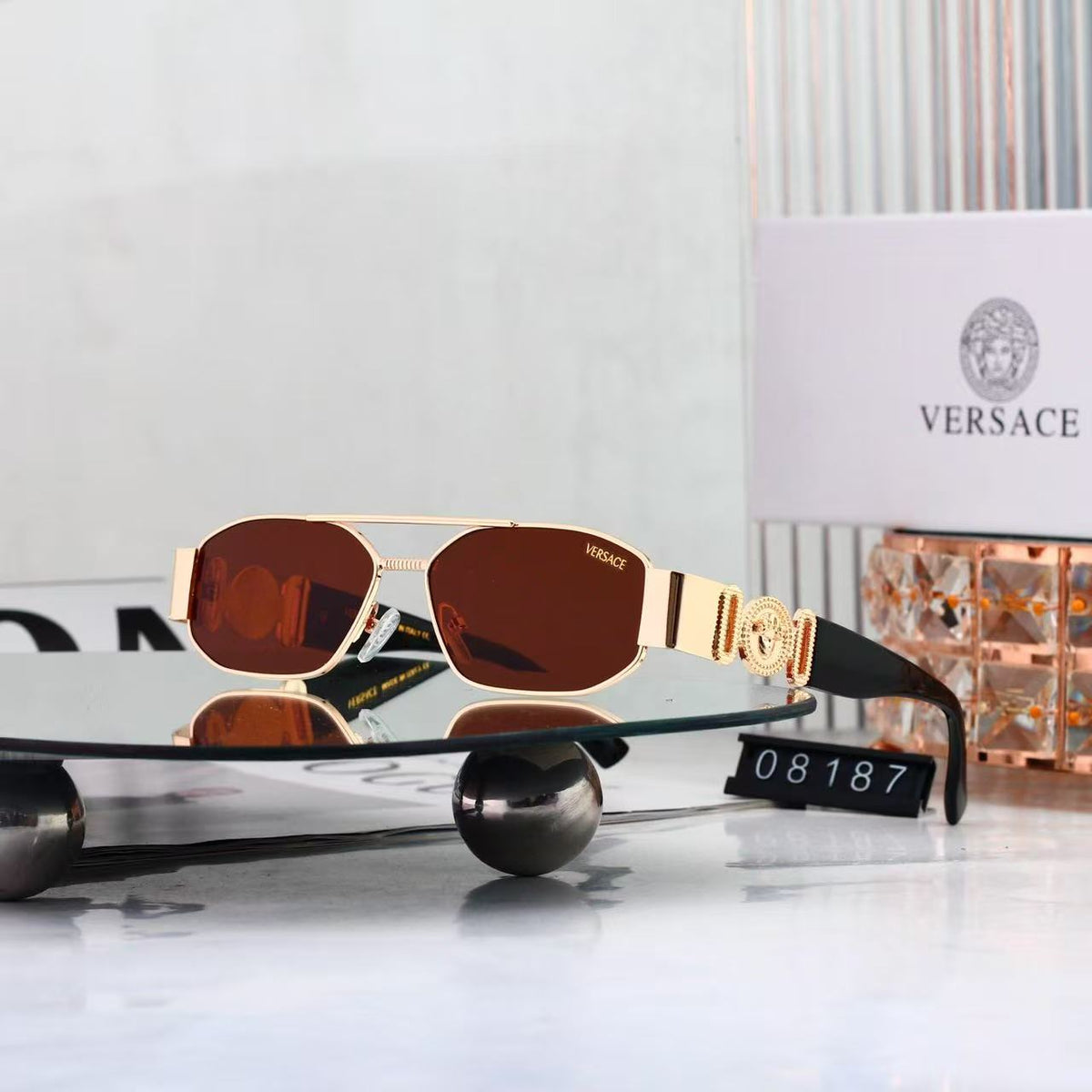 The new sunglasses for 2026 feature scratch-resistant sapphire crystal lenses.