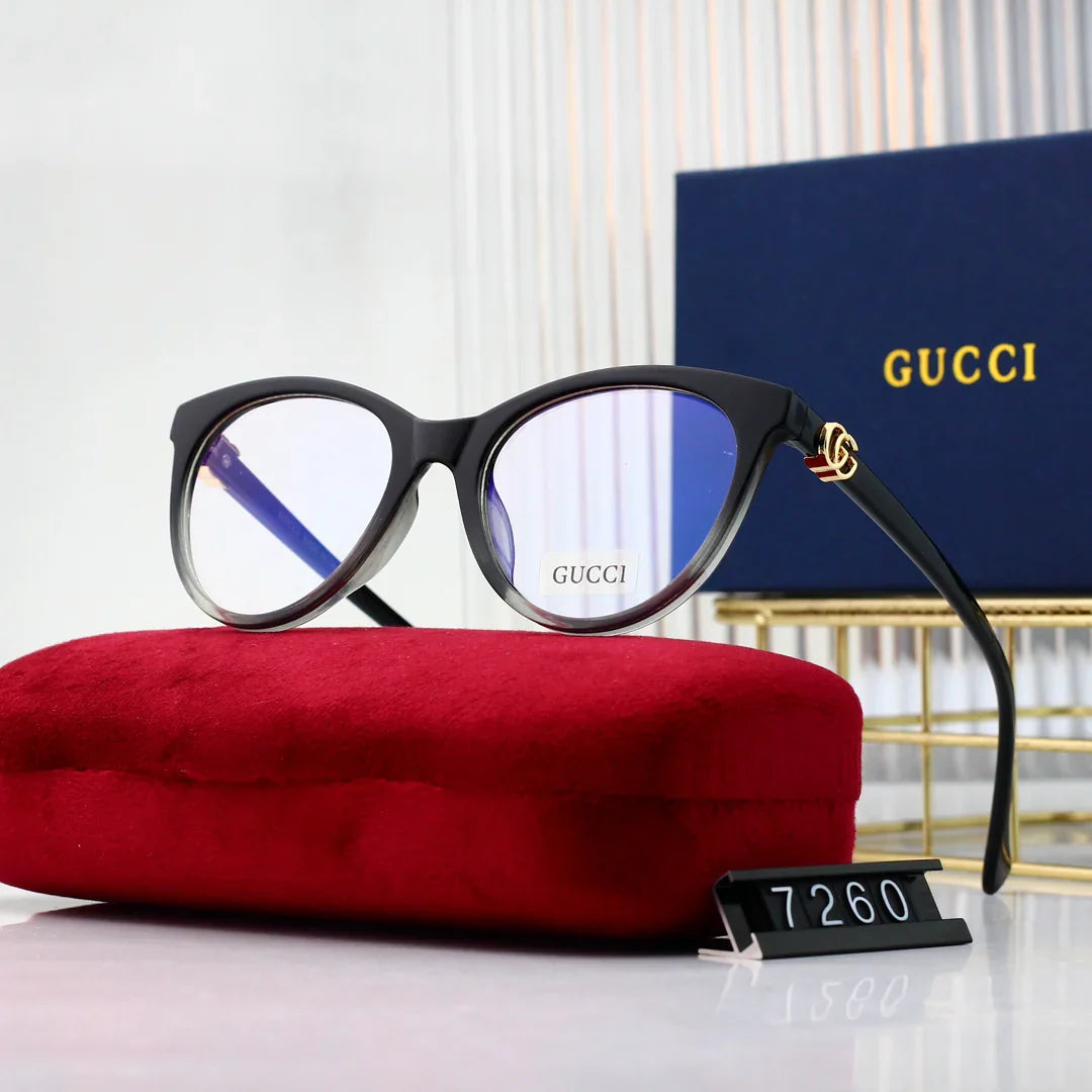 7-color plain full-frame sunglasses 7260