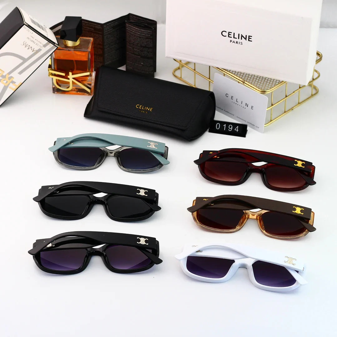 6-color Polaroid nylon HD lenses Full frame design sunglasses 0194