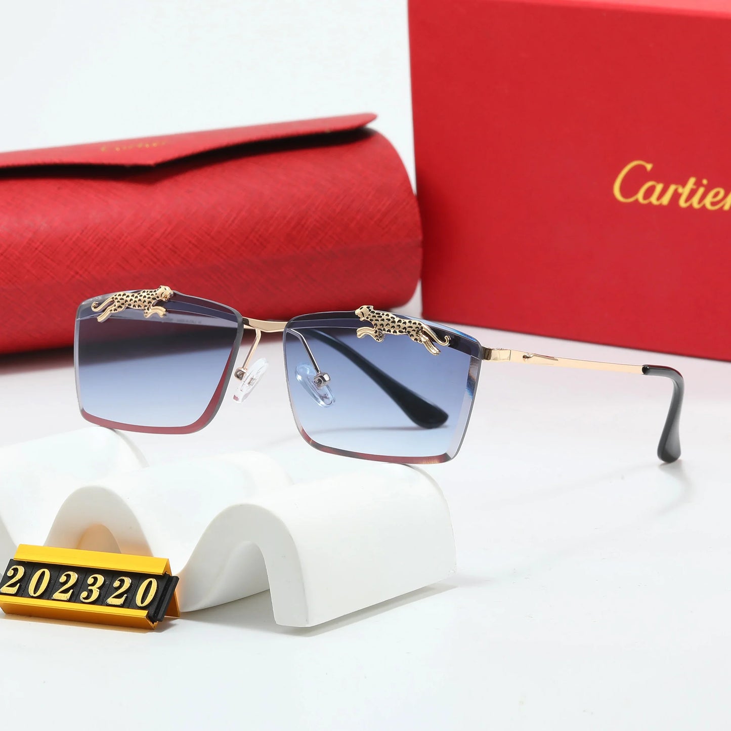 6 colors frameless design full lens sunglasses 202320