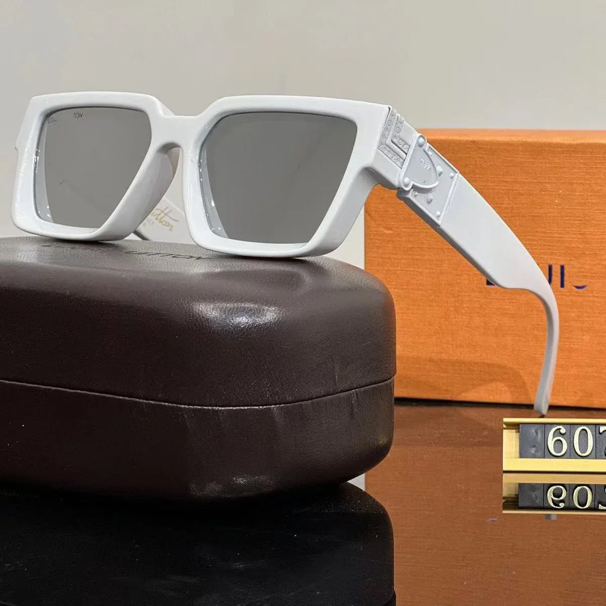 New Millionaire Series Sunglasses Retro Internet Celebrity Fashion Sunglasses Square Frame UV Sunglasses
